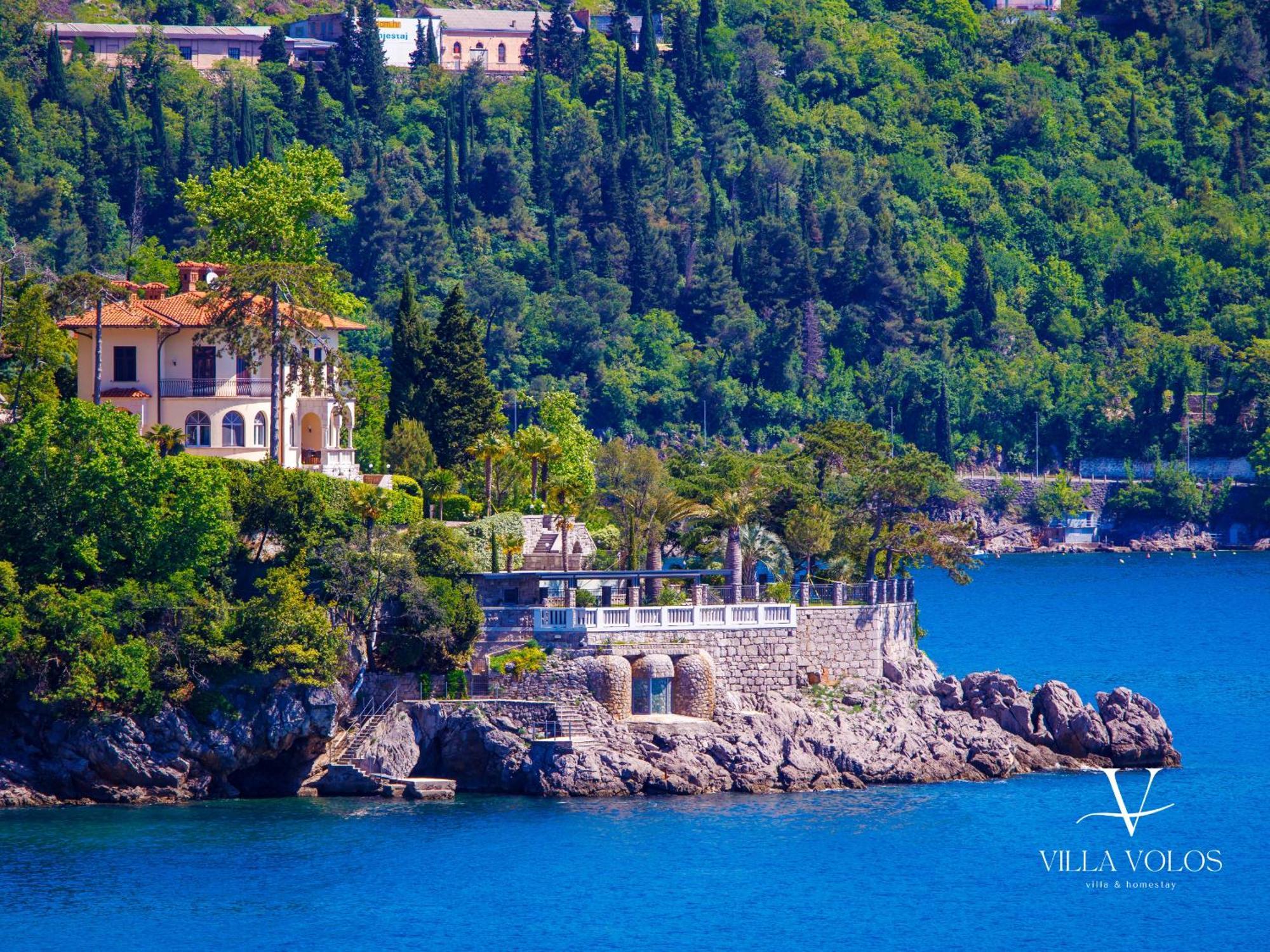 Villa Volos Apartment Karmen With Roof Terrace, Sea View, Free Private Parking أوباتيا المظهر الخارجي الصورة