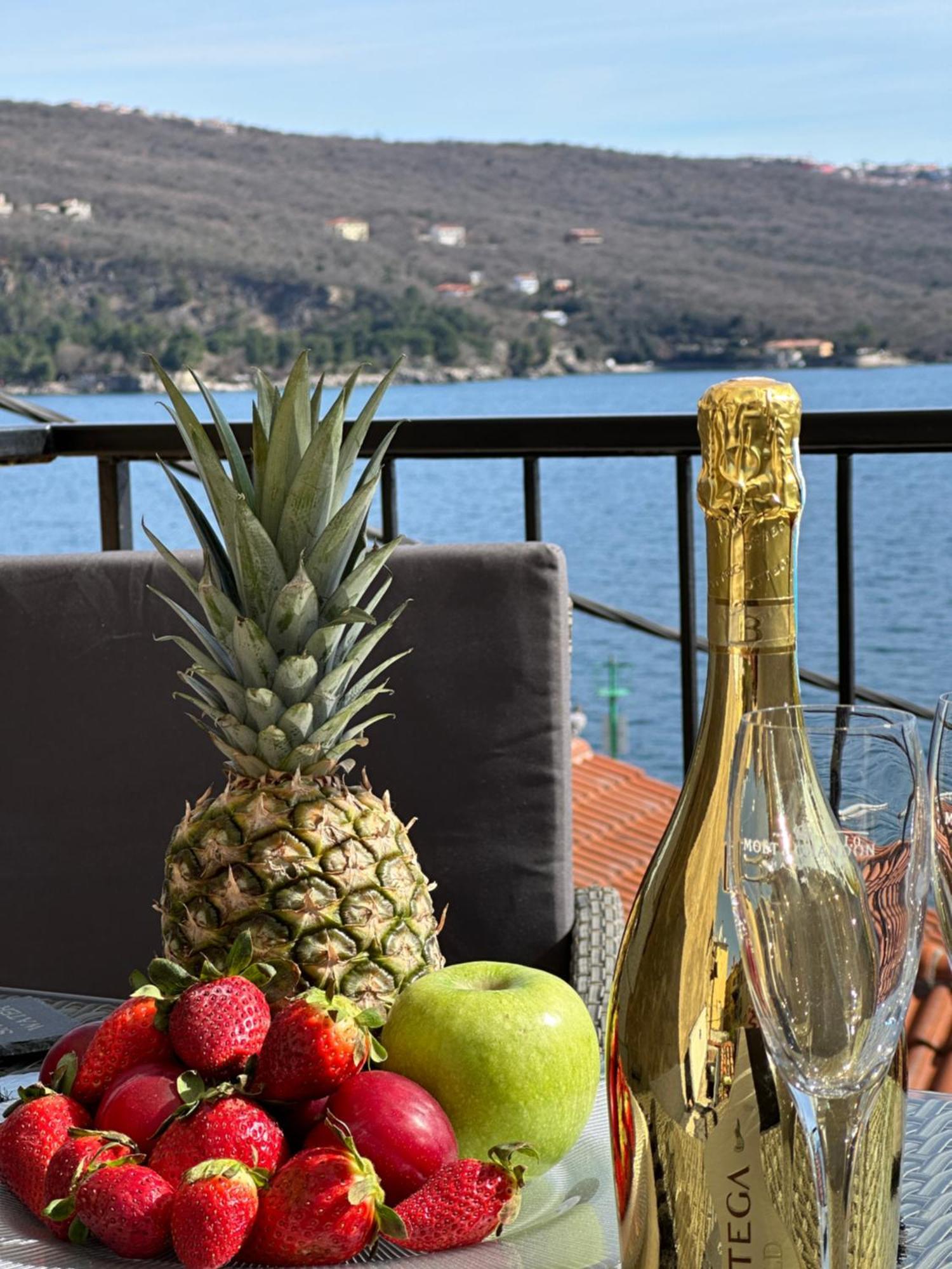 Villa Volos Apartment Karmen With Roof Terrace, Sea View, Free Private Parking أوباتيا المظهر الخارجي الصورة